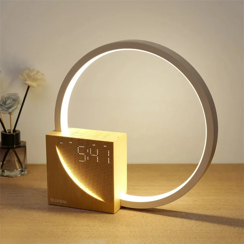 Bedside Lamp with Alarm Clock Function