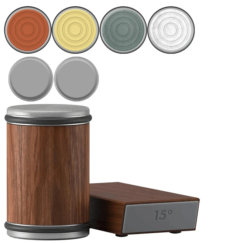 2-in-1 Magnetic Knife Holder and Dual-Angle Rolling Sharpener