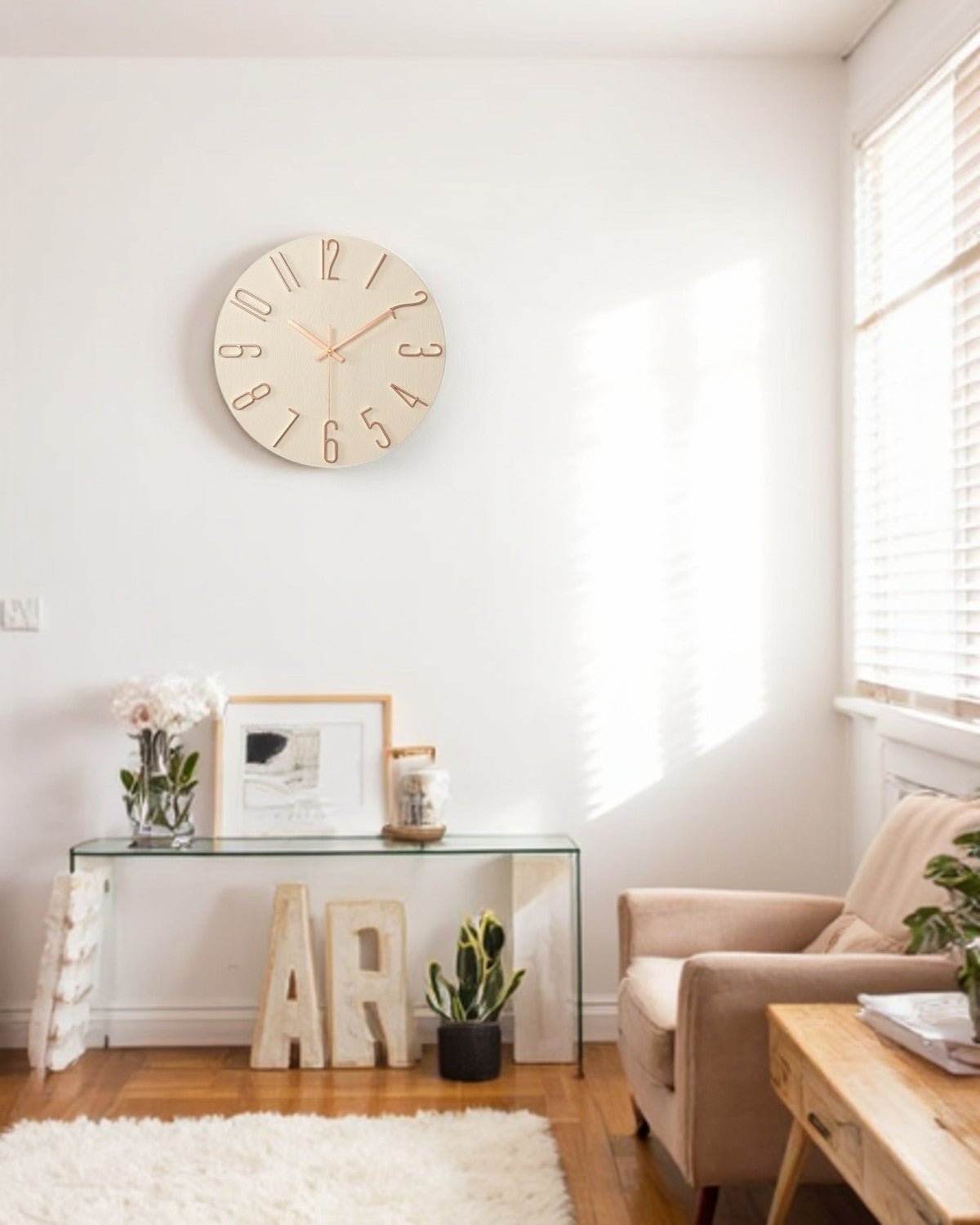 Minimalist Wall Clock – Elegant Design for Home Decor