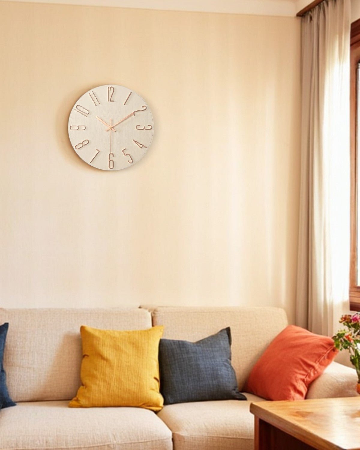 Minimalist Wall Clock – Elegant Design for Home Decor
