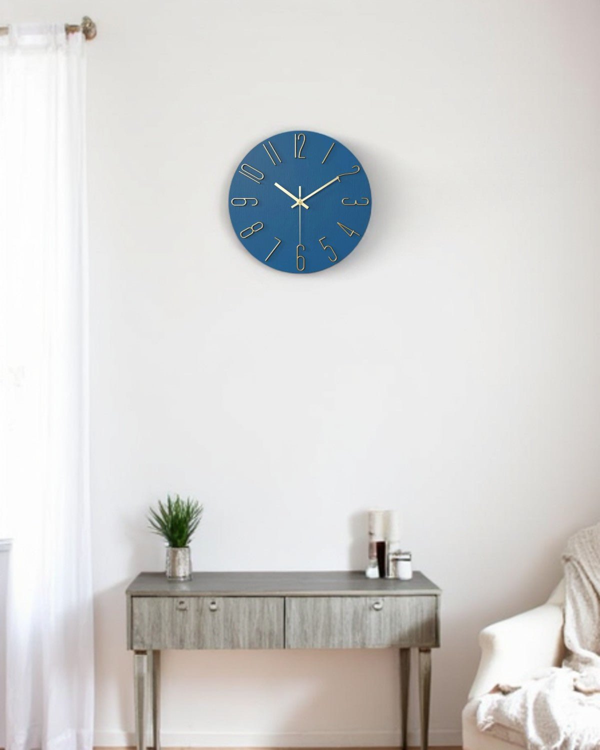 Minimalist Wall Clock – Elegant Design for Home Decor