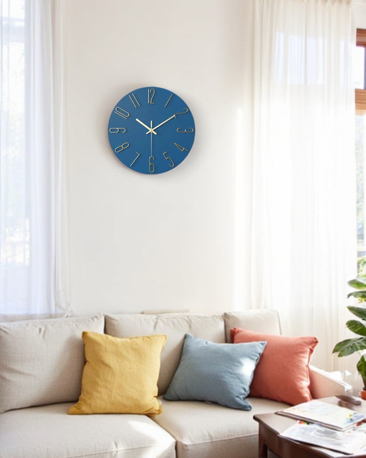 Minimalist Wall Clock – Elegant Design for Home Decor
