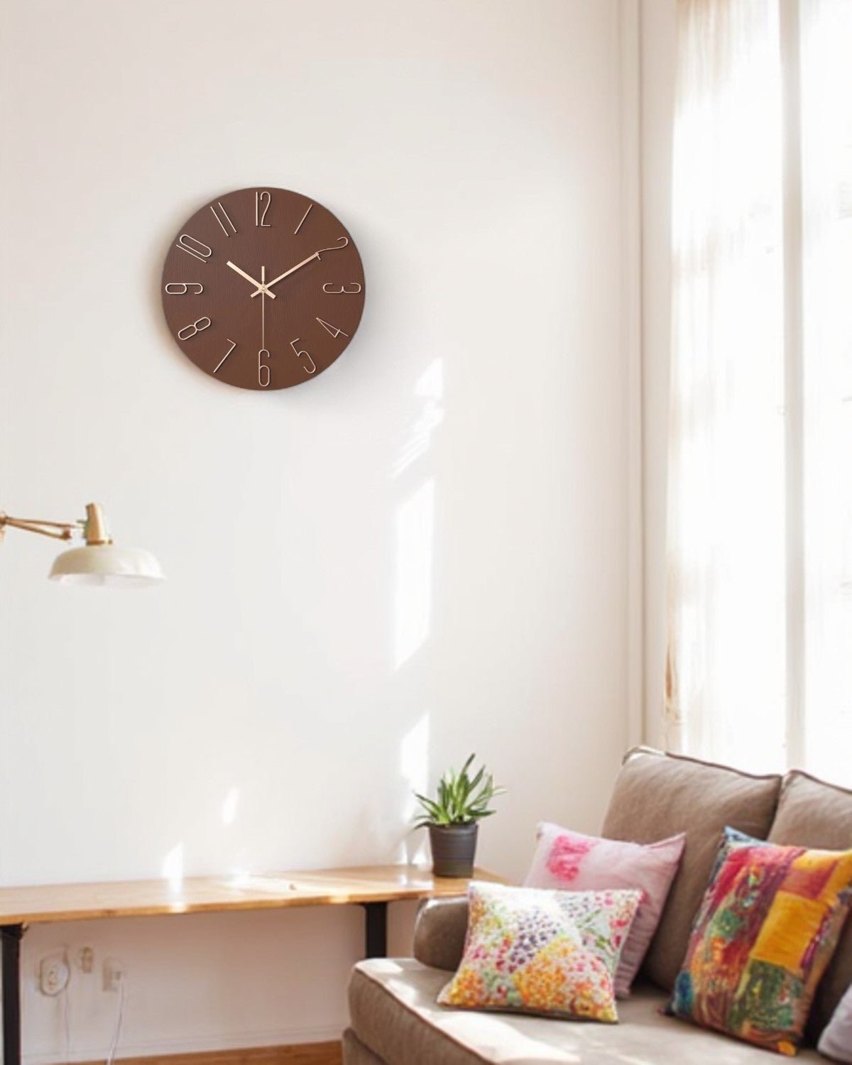 Minimalist Wall Clock – Elegant Design for Home Decor