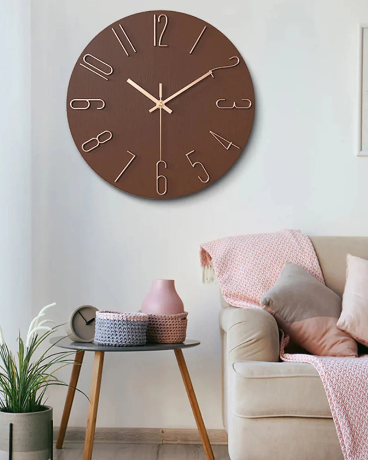 Minimalist Wall Clock – Elegant Design for Home Decor