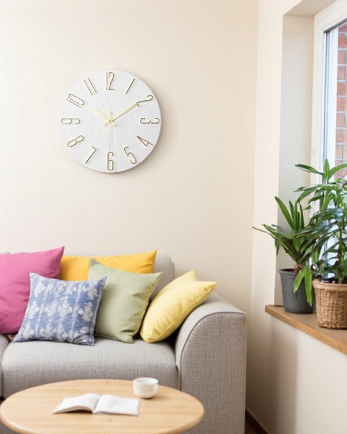 Minimalist Wall Clock – Elegant Design for Home Decor
