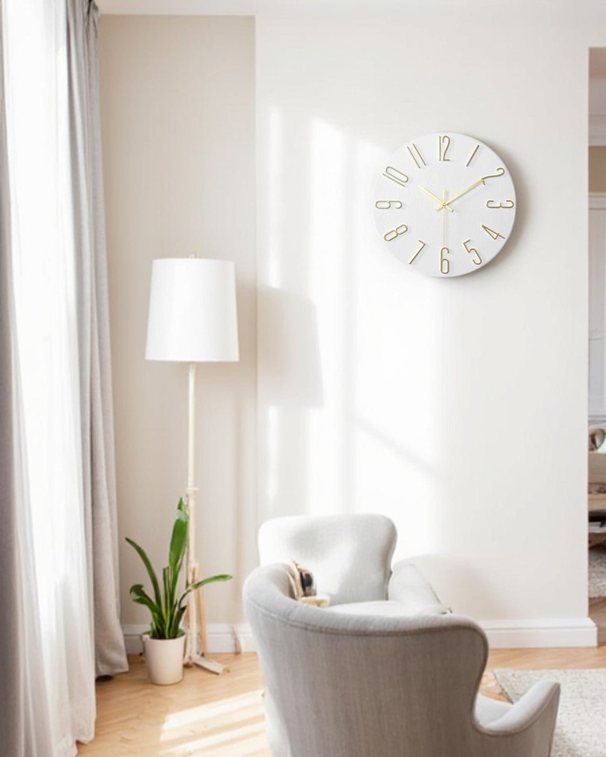 Minimalist Wall Clock – Elegant Design for Home Decor