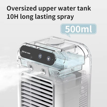 Portable Nano Ice Mist Cooling Fan for Personal Use