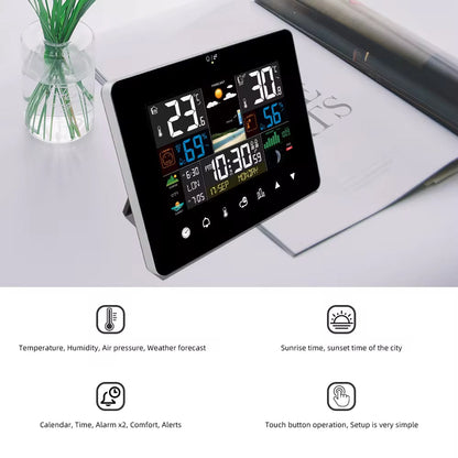 Wireless Weather Station for Home with IP65 Rated Outdoor Sensor