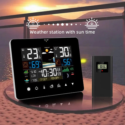 Wireless Weather Station for Home with IP65 Rated Outdoor Sensor