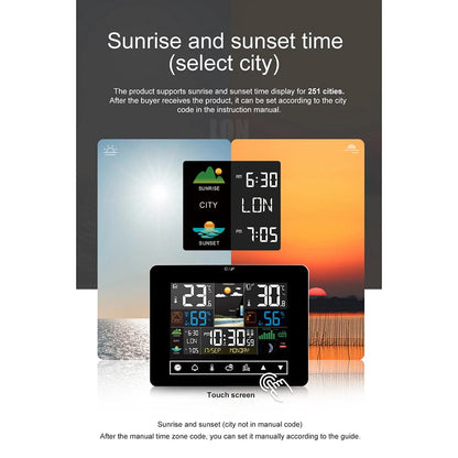 Wireless Weather Station for Home with IP65 Rated Outdoor Sensor
