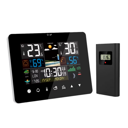 Wireless Weather Station for Home with IP65 Rated Outdoor Sensor