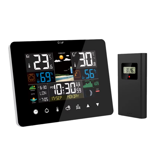Wireless Weather Station for Home with IP65 Rated Outdoor Sensor