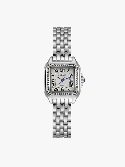 Chic Square Diamond Women's Quartz Watch