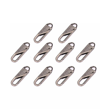 Metal Zipper Repair Clip – QuickFixMate for Jackets, Luggage & Backpacks | Installs in Seconds Without Tools | 5+5 Bundle