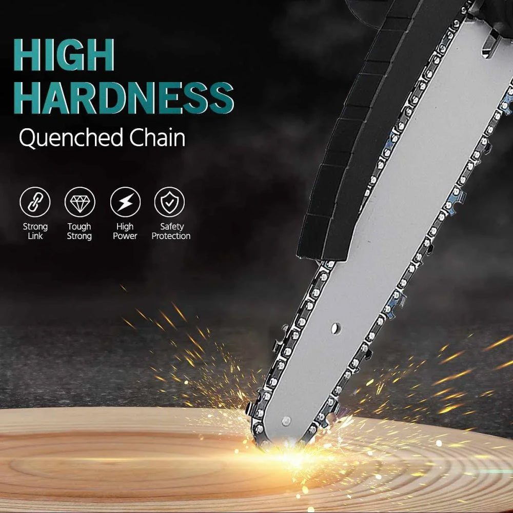 6-Inch Cordless Mini Chainsaw Compatible with Makita