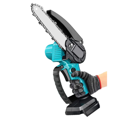 6-Inch Cordless Mini Chainsaw Compatible with Makita