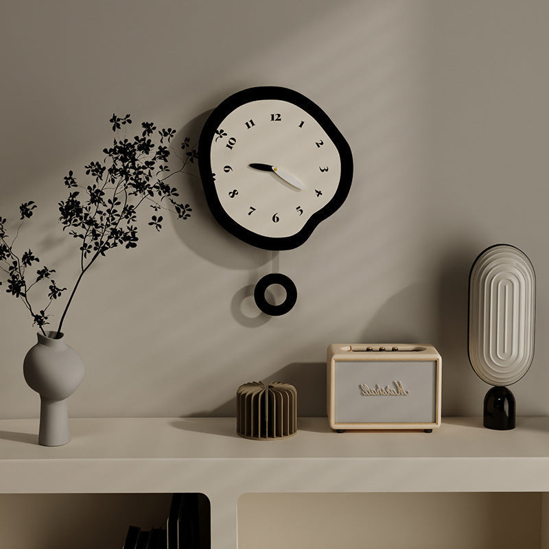 Minimalist Silent Design Wall Clock – Scandinavian Style