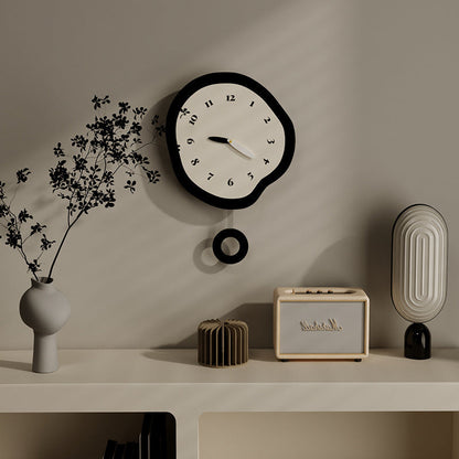 Minimalist Silent Design Wall Clock – Scandinavian Style