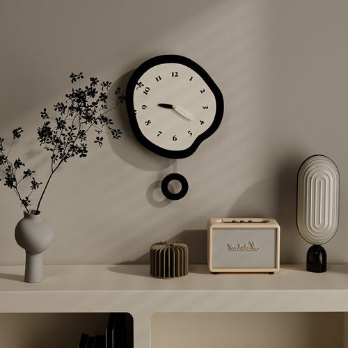 Minimalist Silent Design Wall Clock – Scandinavian Style