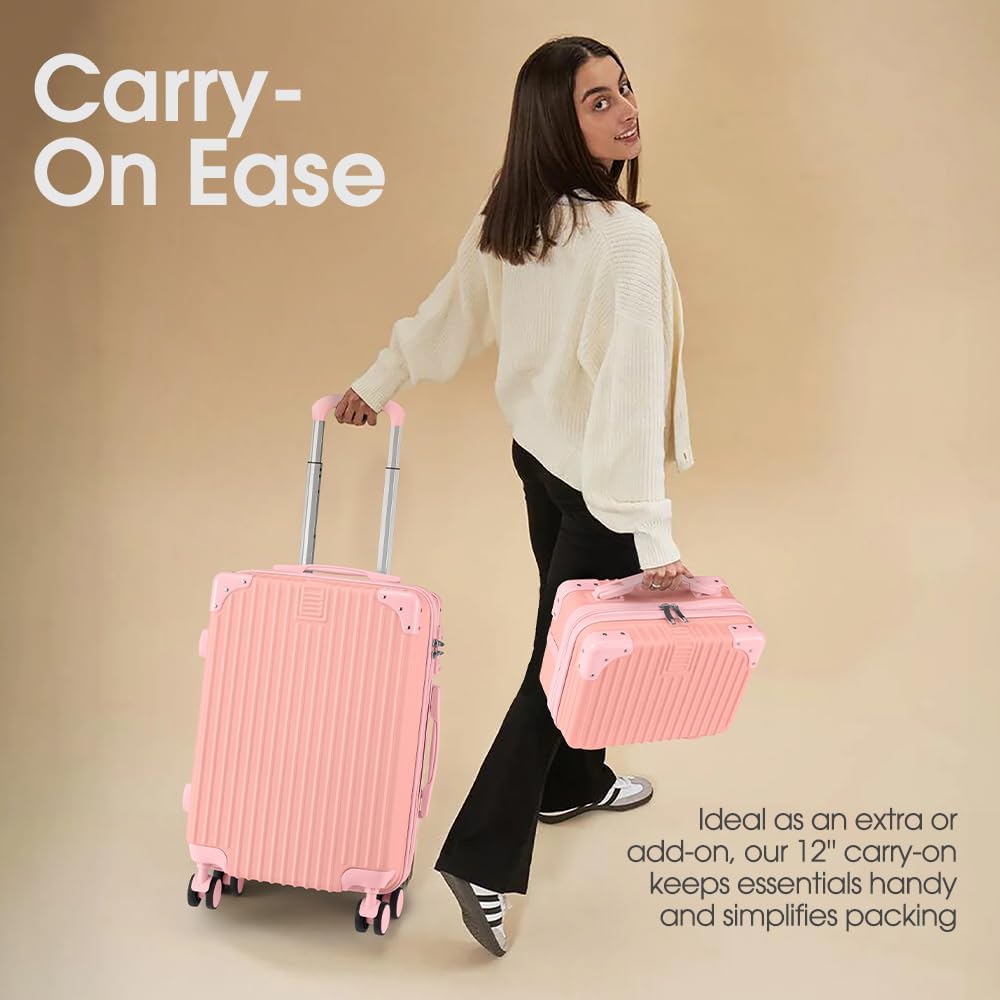 Hard Shell Suitcase with Spinner Wheels and TSA Lock