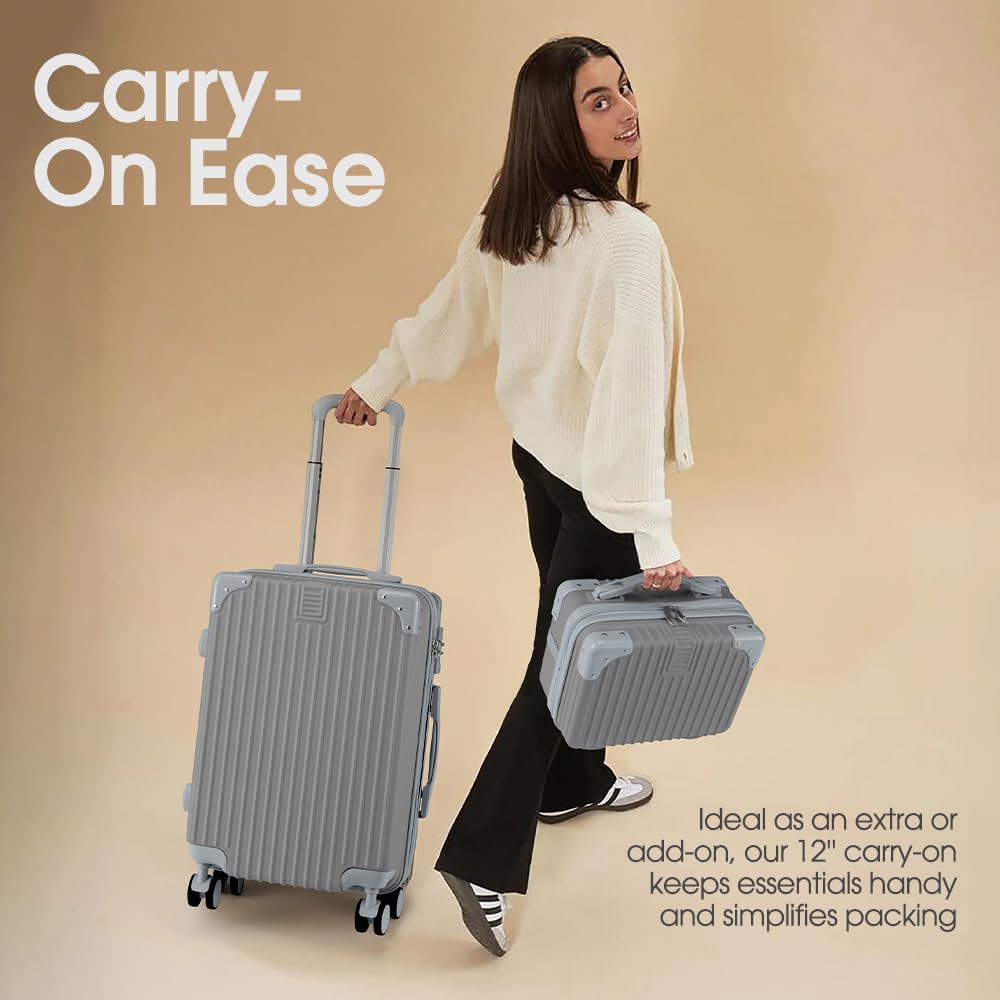 Hard Shell Suitcase with Spinner Wheels and TSA Lock